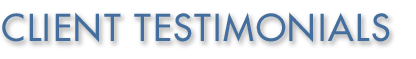 Client Testimonials and References